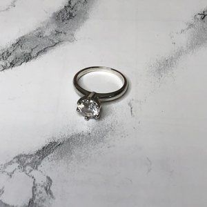 925 Silver CZ Ring